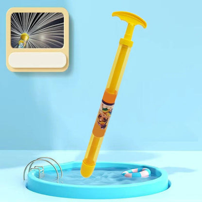 Firework Water Gun Toy – Pull-Out Soaker for Kids, Outdoor Summer Water Play