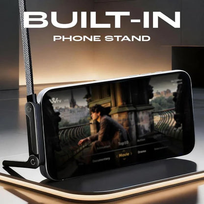 240W Braided Fast Charging Cable with Built-in Phone Stand – USB-C Compatible
