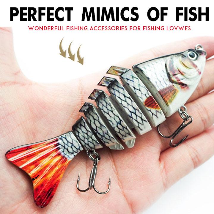 🐟Bionic Swimming Fishing Lure – Realistic Action, Soft Body & Multi-Species Attract