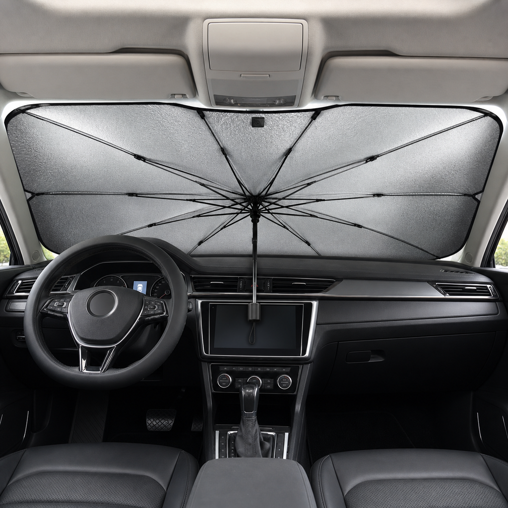 Foldable Windshield Sun Shade Umbrella