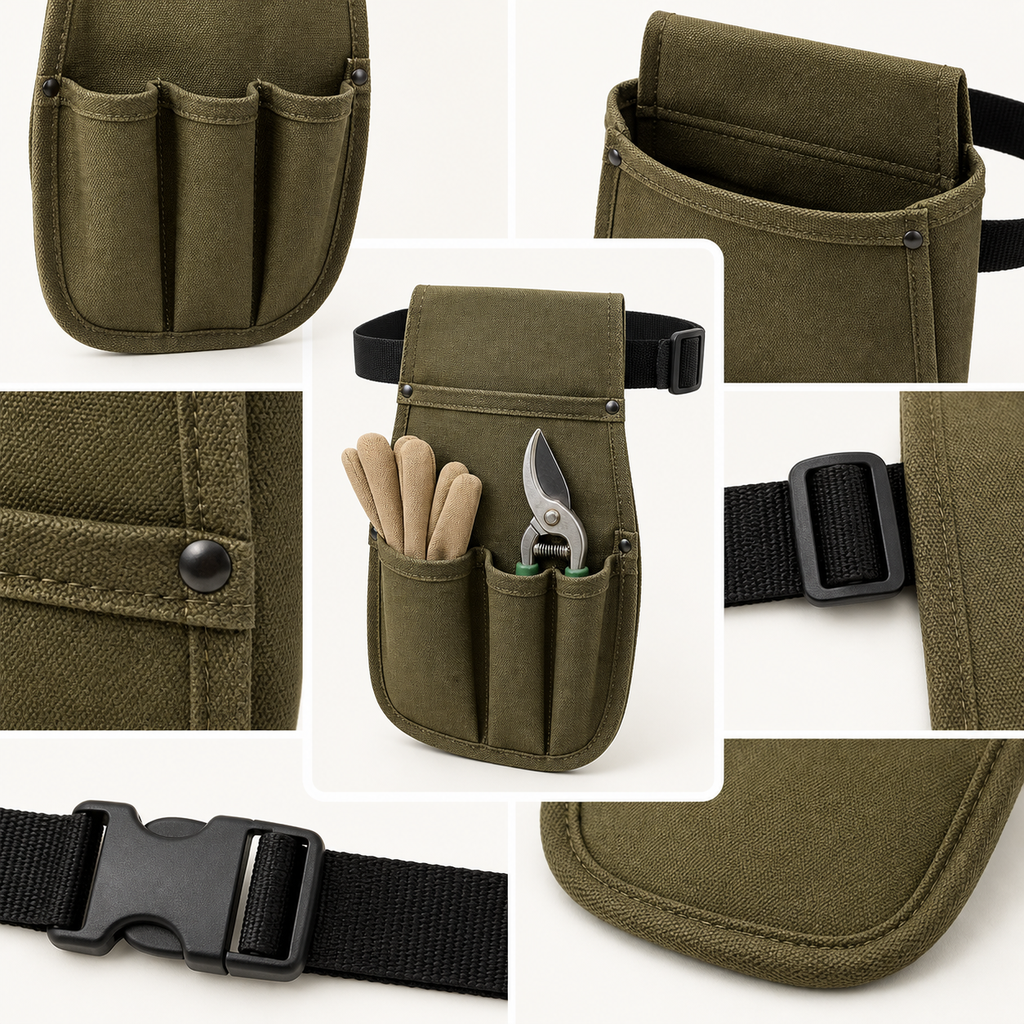 Garden Tool Belt Pouch