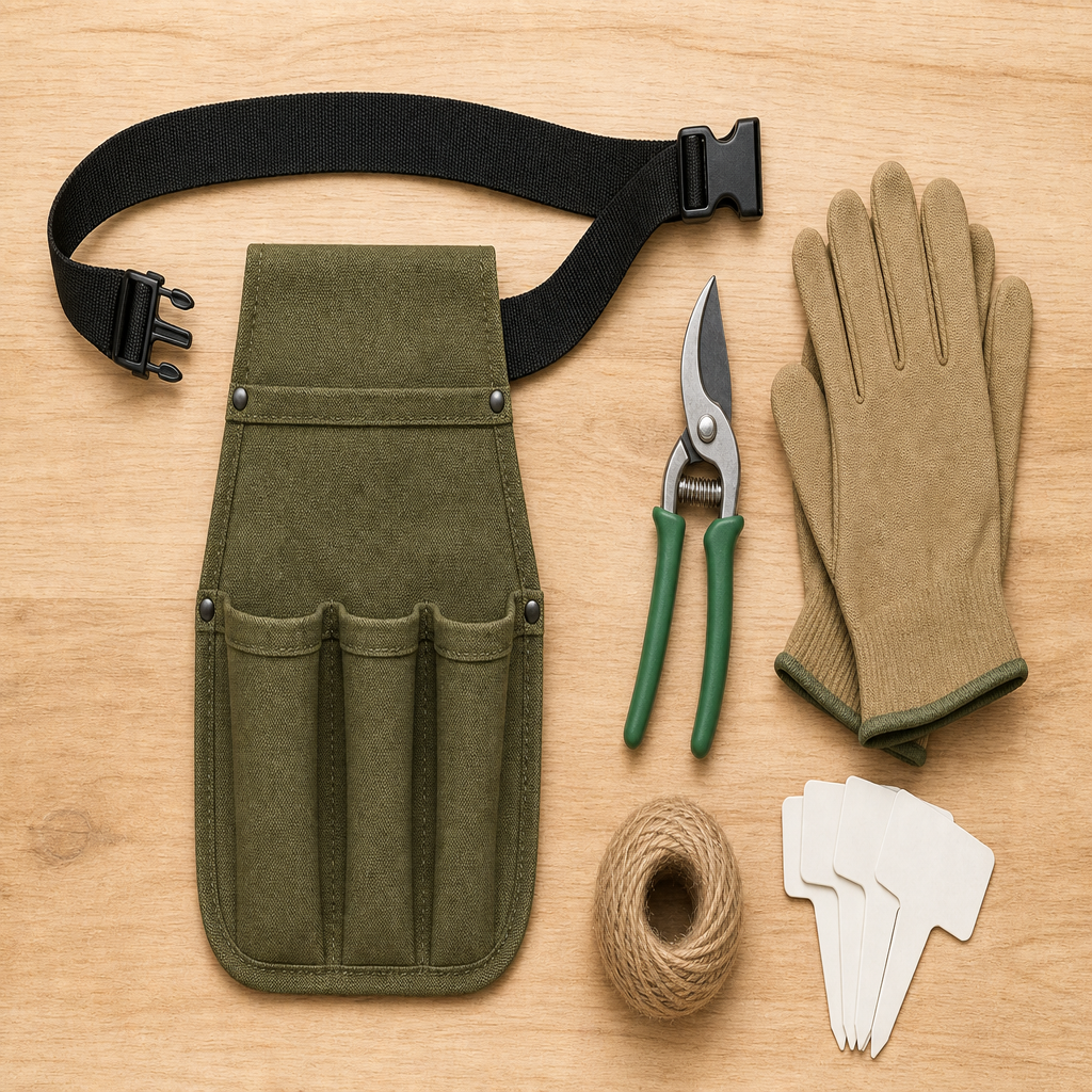 Garden Tool Belt Pouch