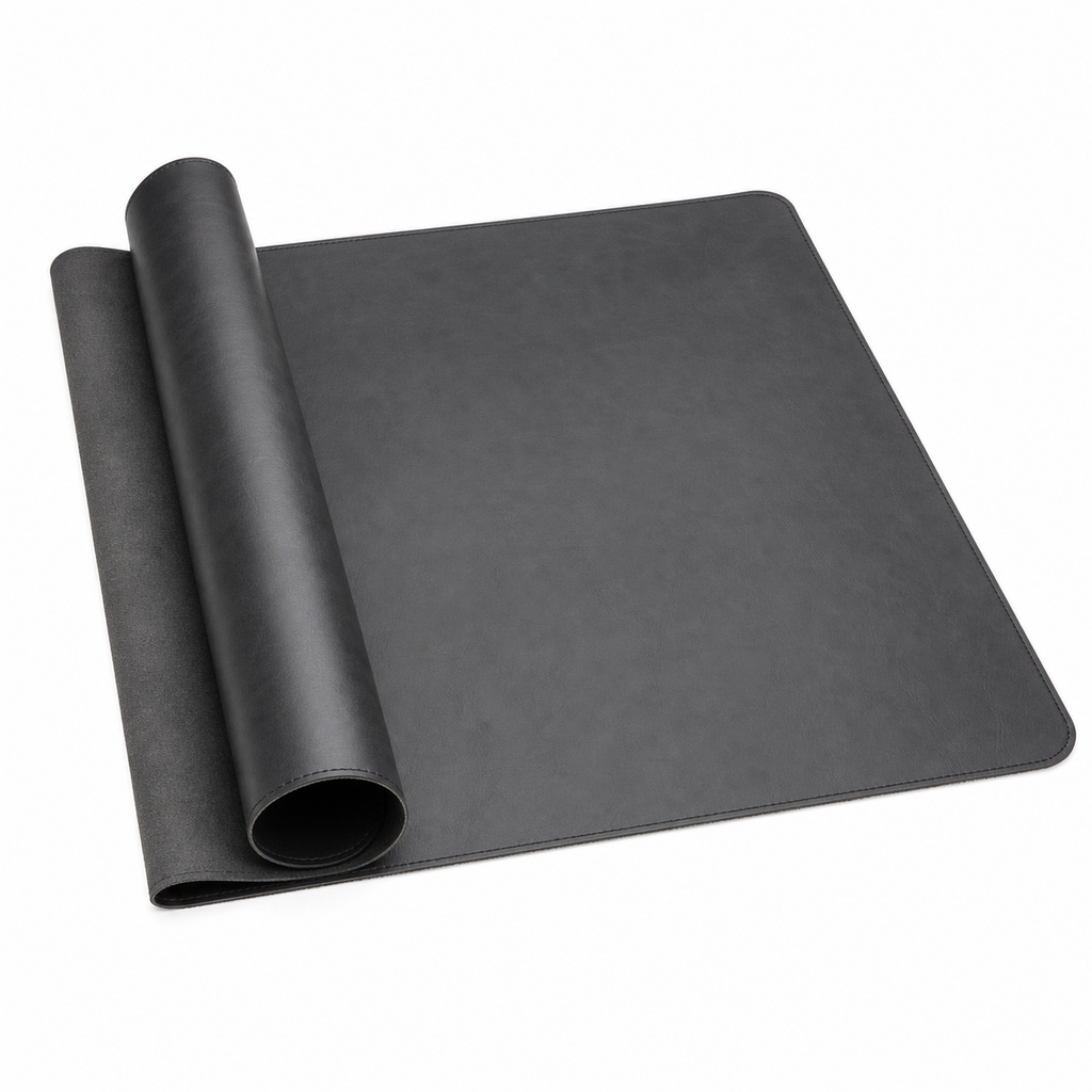 Large Leather-Look Office Desk Mat
